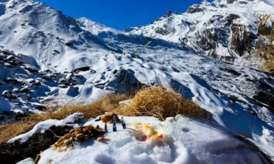 उत्तराखंड में मौसम ने बदली करवट, औली समेत हर्षिल वैली में हुई बर्फ़बारी