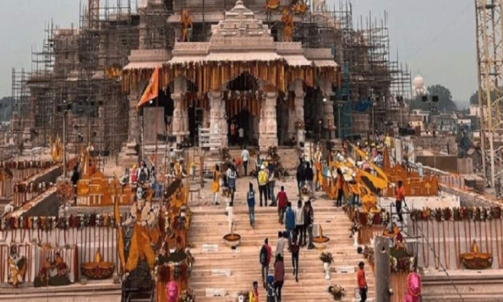 UP Ayodhya Ram Temple Consecration Inauguration Opening Ceremony People eager to reach anyhow