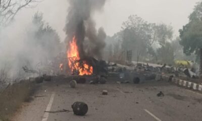गोंडा में ट्रक में लगी भीषण आग, धमाके दहला इलाका, आधा-आधा किमी तक उड़े गैस सिलेंडर