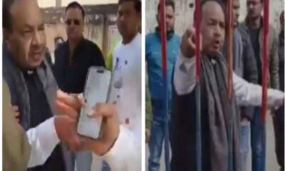 AAP विधायक महेंद्र गोयल पर इंस्पेक्टर को जान से मारने की धमकी देने का आरोप, शिकायत दर्ज; BJP ने शेयर किया वीडियो