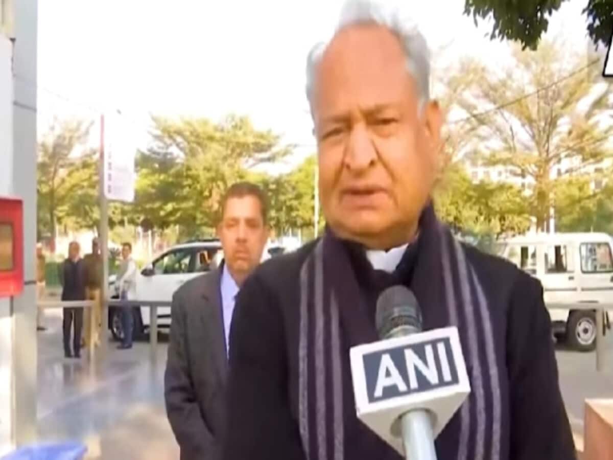 Bharat Jodo Nyay Yatra: Rahul Gandhi stopped from going to the temple Ashok Gehlot angry at BJP Bharat Jodo Nyay Yatra: Rahul Gandhi stopped from going to the temple Ashok Gehlot angry at BJP