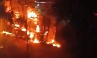 बच्चों से भरी बस में लगी भीषण आग, स्थानीय लोगों ने किया रेस्क्यू, कोरबा के पास हुआ हादसा