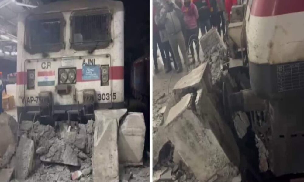 बिलासपुर में रेलवे प्लेटफार्म पर चढ़ गई छत्तीसगढ़ एक्सप्रेस, मची‌ अफरा-तफरी