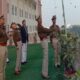राजस्थान पुलिस: पुलिस मुख्यालय में झंडारोहण, DGP से इन्हें मिला प्रशंसा पत्र