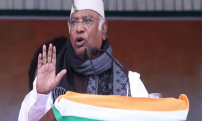 धर्म के नाम पर वोट मांगना देश के साथ गद्दारी, BJP पर जमकर बरसे कांग्रेस अध्यक्ष मल्लिकार्जुन खड़गे