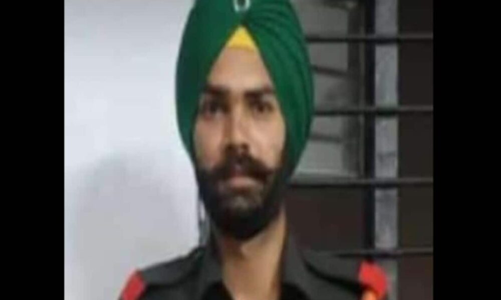 Agniveer of Punjab recruited a year ago martyred in Kashmir Father raised questions on recruitment