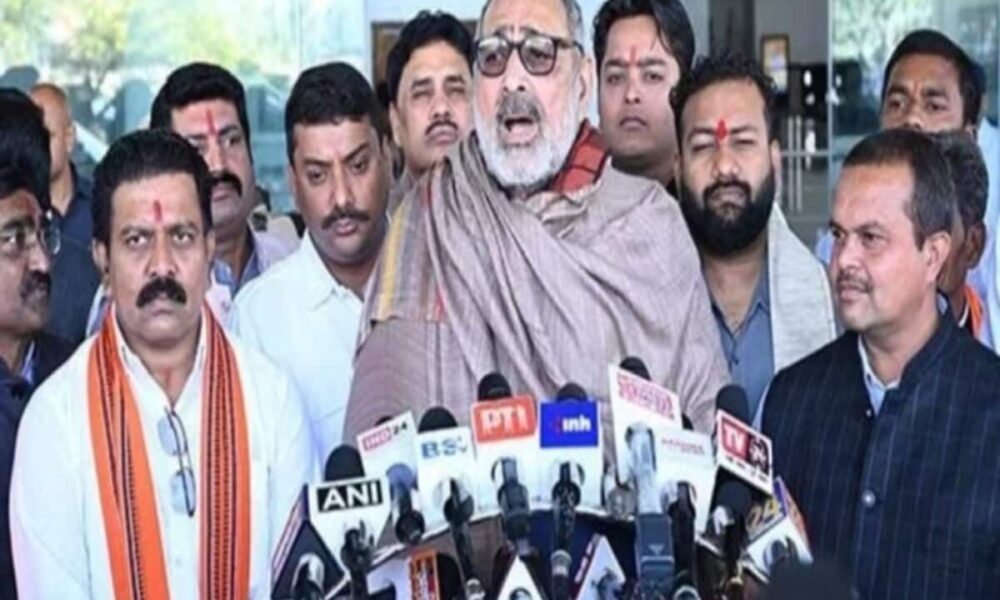 Minister Giriraj Singh said the virus of anti Hindu is in the DNA of Congress itself – मंत्री गिरिराज सिंह बोले