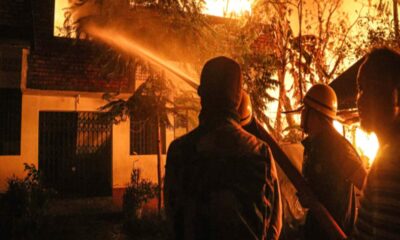 भिलाई में दो दुकानों में लगी आग, लाखों का समान जलकर खाक, बुलानी पड़ी 5 फायर ब्रिगेड की गाड़ियां