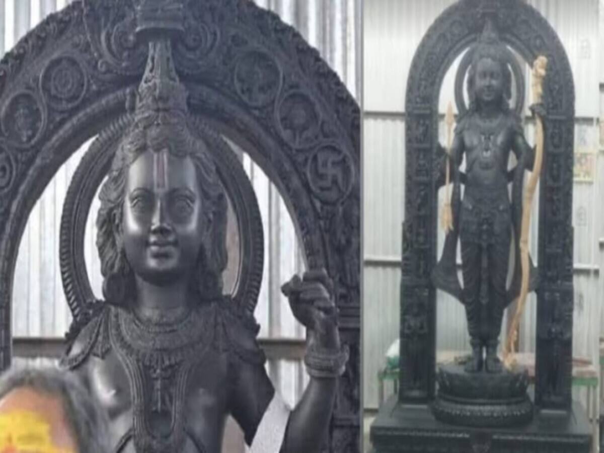कैसे लीक हो गईं रामलला की मूर्ति की तस्वीरें, 'खुली आंख' देख भड़के मुख्य पुजारी; जांच की मांग कैसे लीक हो गईं रामलला की मूर्ति की तस्वीरें, 'खुली आंख' देख भड़के मुख्य पुजारी; जांच की मांग