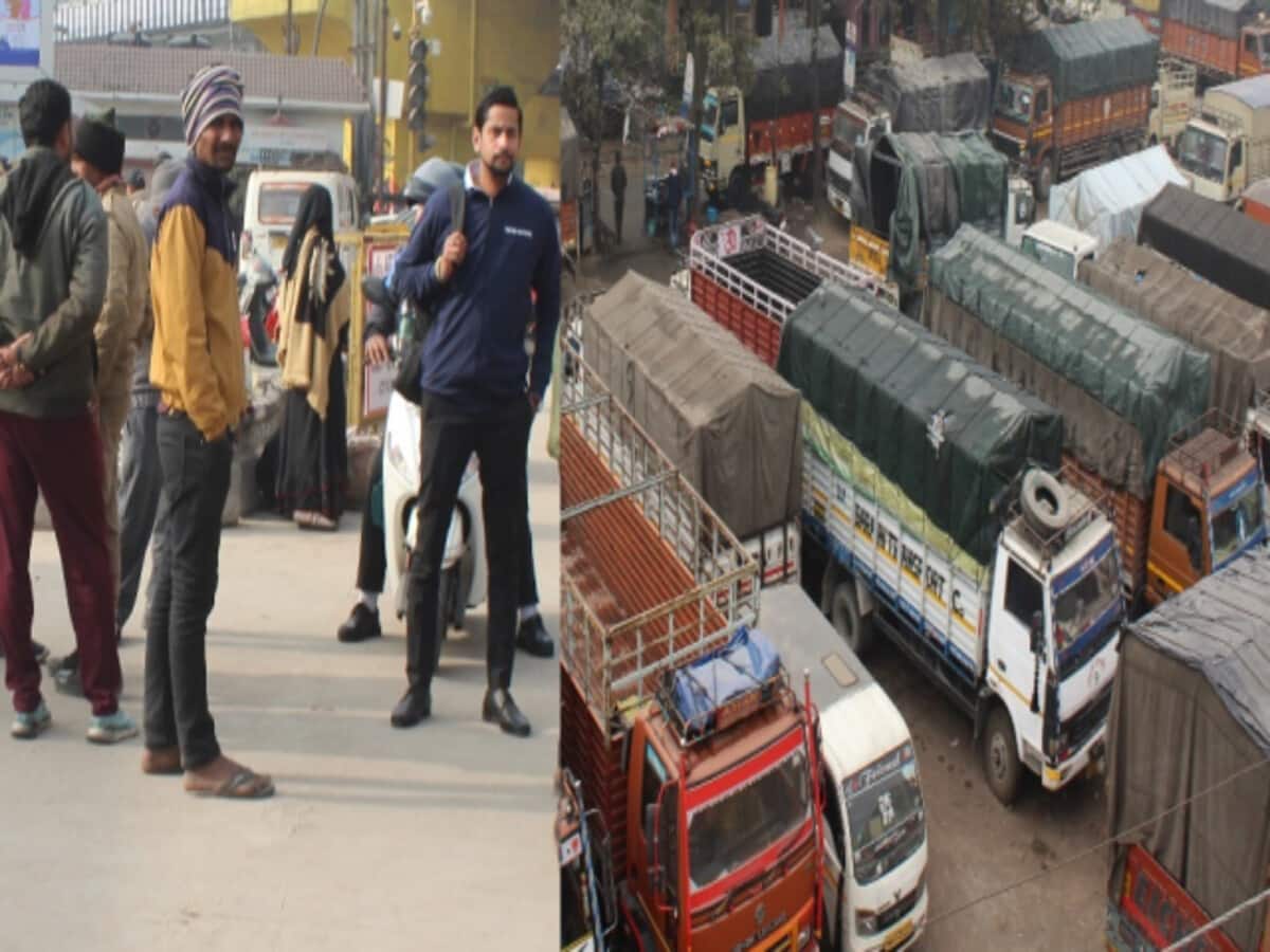 ‘हिट एंड रन’ कानून के विरोध में उत्तराखंड में ट्रांसपोर्टरों की हड़ताल, ट्रकों का चक्काजाम-टैक्सी संचालन भी बंद ‘हिट एंड रन’ कानून के विरोध में उत्तराखंड में ट्रांसपोर्टरों की हड़ताल, ट्रकों का चक्काजाम-टैक्सी संचालन भी बंद