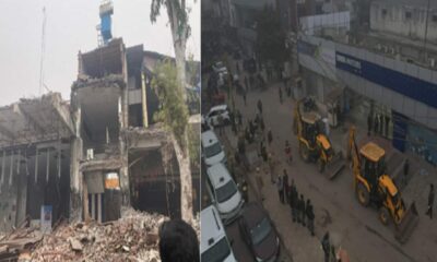 टाटा मोटर्स के शोरूम को बना दिया मलबे का ढेर, दिल्ली में कई इमारतों फिर चले DDA के बुलडोजर