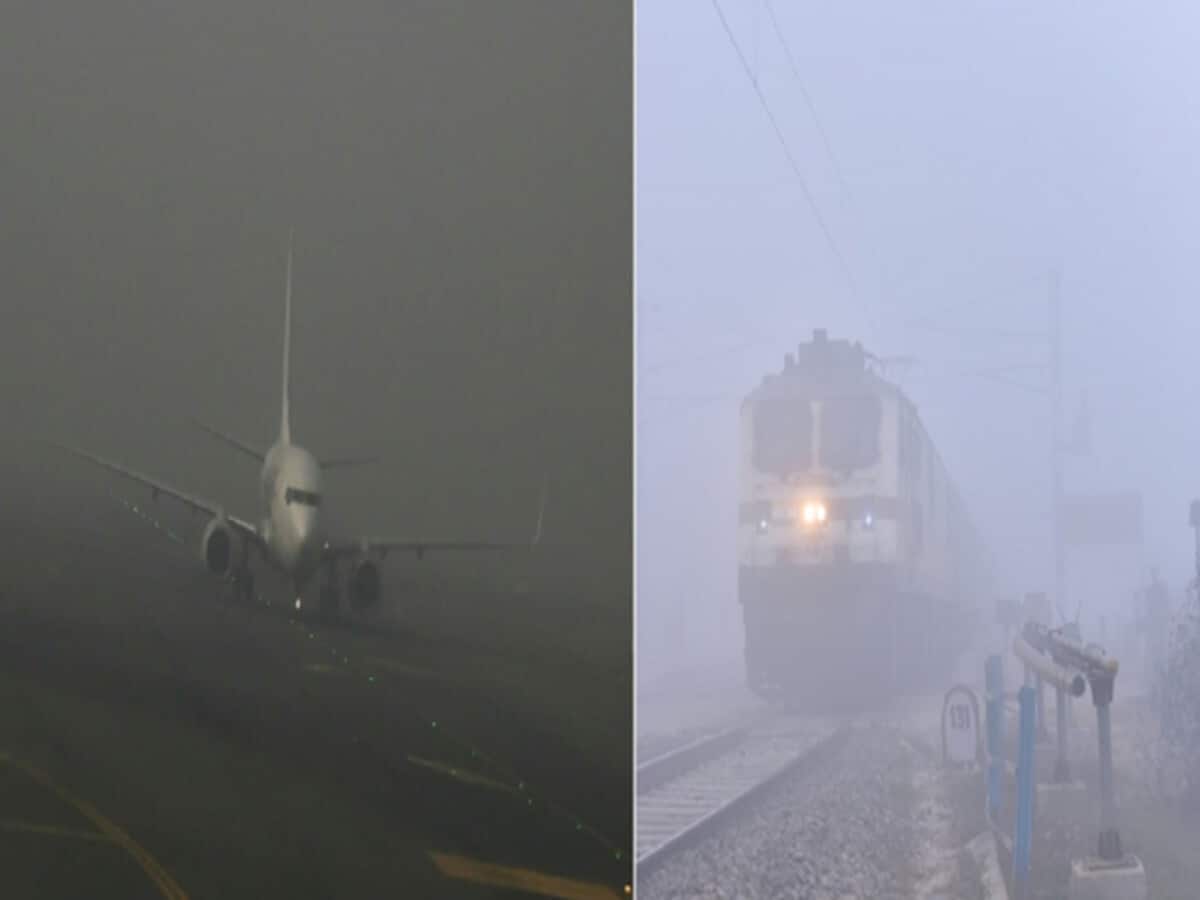 delhi mausam ka haal : weather update IMD predicts dense fog for next 4-5 days flights trains delayed in delhi delhi mausam ka haal : weather update IMD predicts dense fog for next 4-5 days flights trains delayed in delhi