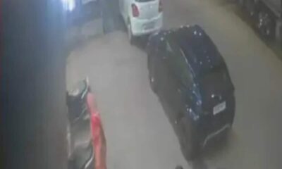 रायपुर में शातिर चोर का वीडियो हुआ कैद, 40 सेकेंड के भीतर गाड़ी की डिक्की से पार कर दिए जेवर