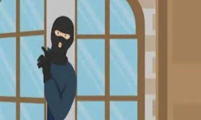 UP Prayagraj Died in Lucknow Hospital thieves looted items worth lakhs from his house