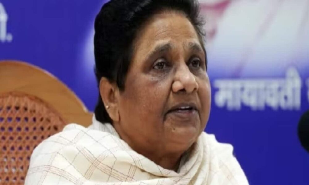 mayawati got angry on the rumours clarified bsp will contest loksabha election elections alone