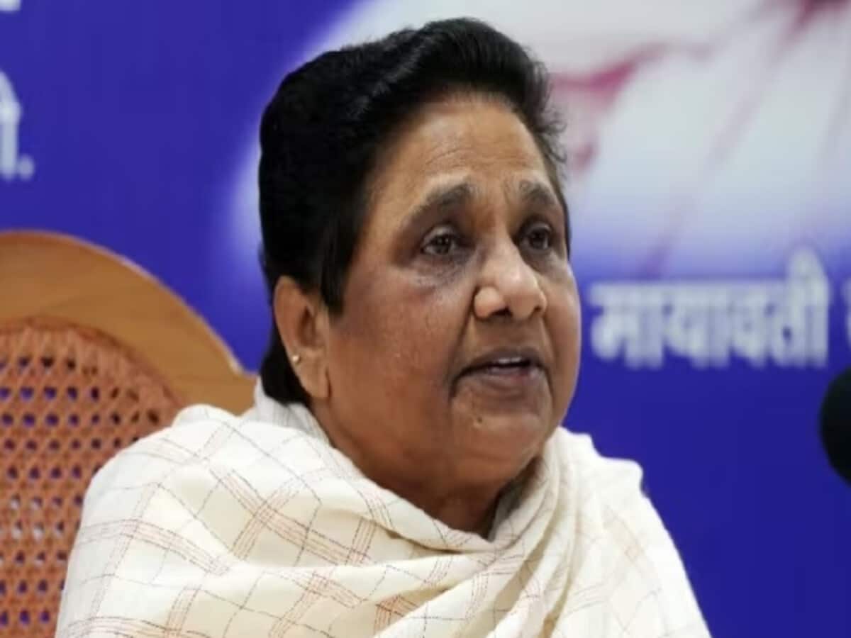 mayawati got angry on the rumours clarified bsp will contest loksabha election elections alone mayawati got angry on the rumours clarified bsp will contest loksabha election elections alone