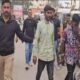 अपहरण करने के बाद युवक को नग्न कर पीटा, अब चड़े पुलिस के हत्थे, पुलिस ने निकाला जुलूस