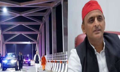 Akhilesh Yadav takes a dig at PM Narendra Modi inspection at Varanasi Bridge asks can we walk here – पीएम मोदी के वाराणसी में पुल निरीक्षण पर अखिलेश यादव ने कसा तंज, कहा