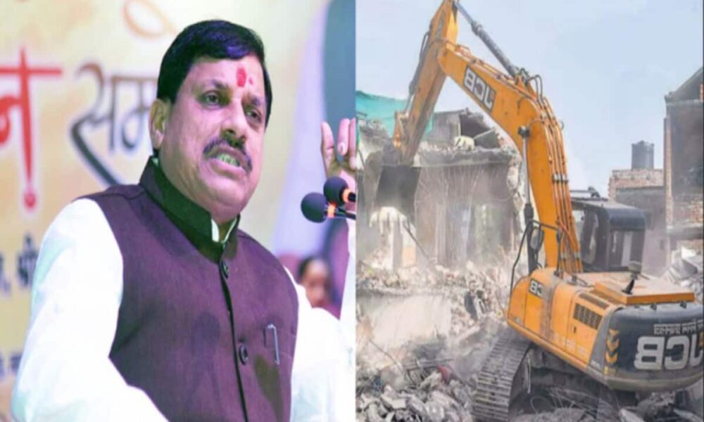 मध्य प्रदेश में गरजा मोहन सरकार का बुलडोजर, एक बस्ती में ढहा दिए 386 घर; क्या थी वजह?