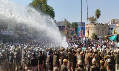 बूंदी में किसानों के समर्थन में कांग्रेस का बड़ा प्रदर्शन, पूर्व मंत्री अशोक चांदना हिरासत में लिए