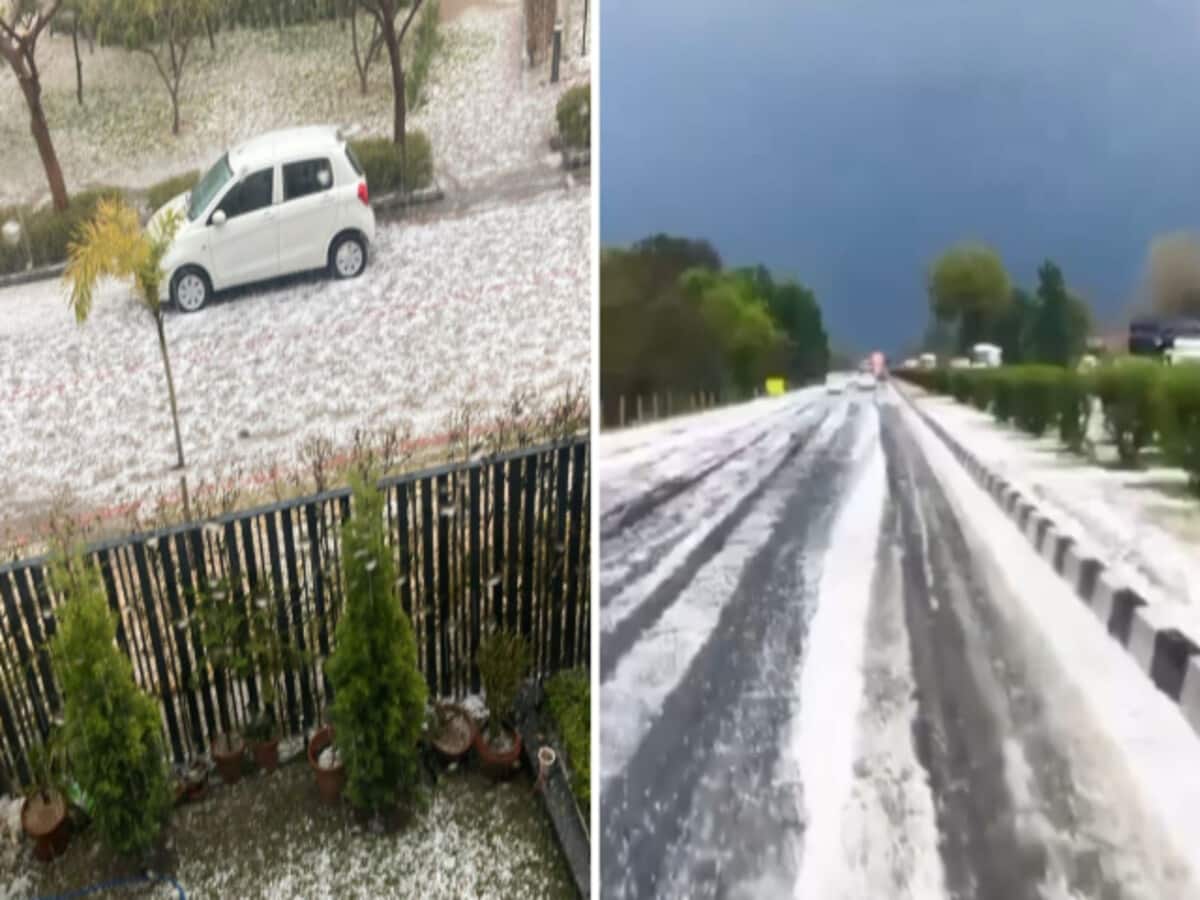 chandigarh weather heavy rainfall hailstorm in chandigarh mohali and panchkula – India Hindi News chandigarh weather heavy rainfall hailstorm in chandigarh mohali and panchkula – India Hindi News