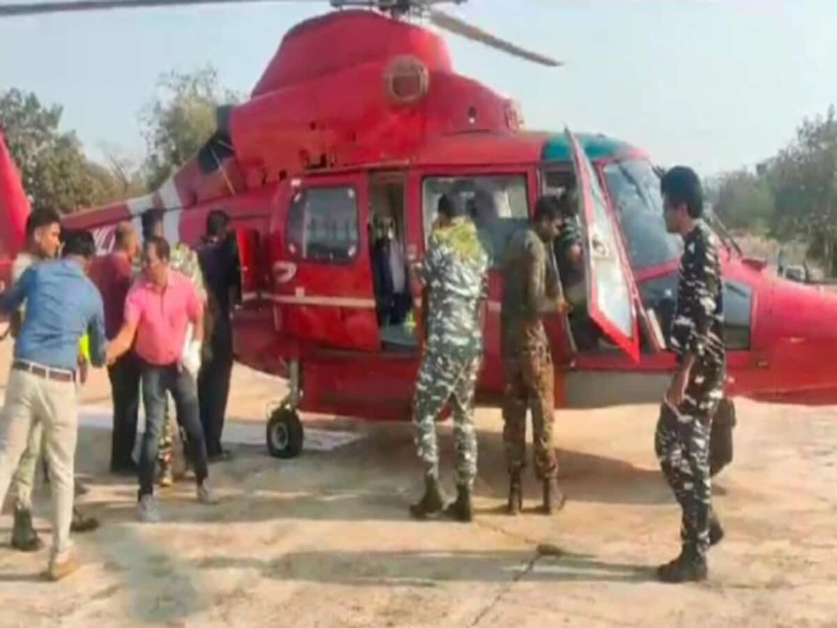 Board examination center will be in this Naxal area of Chhattisgarh 10th 12th class papers sent by helicopter Board examination center will be in this Naxal area of Chhattisgarh 10th 12th class papers sent by helicopter