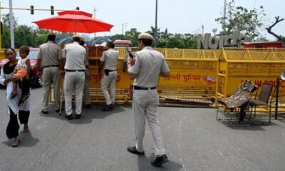 किसानों का दिल्ली कूच, रास्ते में पुलिस ने बिछाए कांटे, बैरिकेड और पत्थर; राजधानी में धारा-144 लागू Farmers protest delhi chalo march live updates delhi police blocks roads steps up security section-144 imposed-ncr news