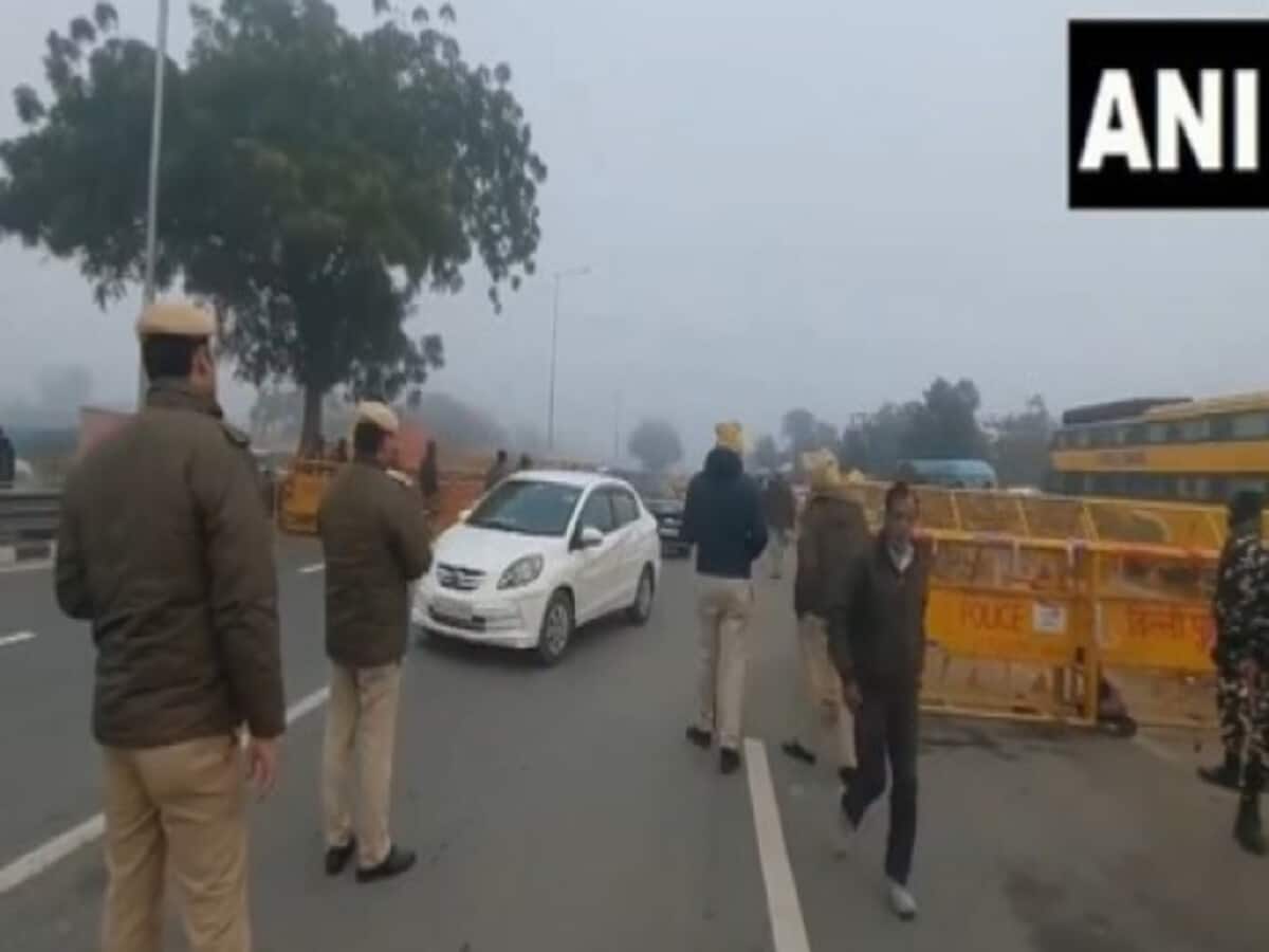 from Singhu border to AAP-BJP office why heavy police deployment in Delhi Traffic will be disrupted on dindayal marg from Singhu border to AAP-BJP office why heavy police deployment in Delhi Traffic will be disrupted on dindayal marg