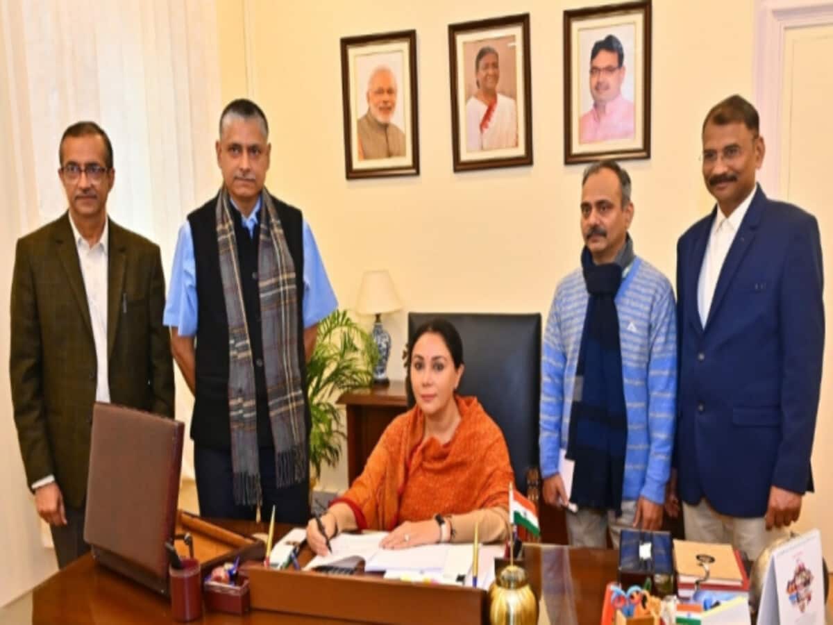 Rajasthan Budget 2024: Finance Minister Diya Kumari gave final shape to the budget Rajasthan Budget 2024: Finance Minister Diya Kumari gave final shape to the budget
