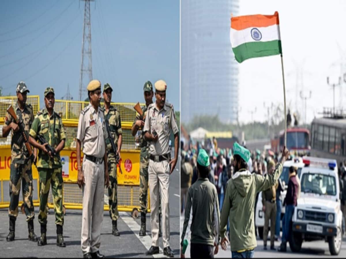 किसानों के दिल्ली कूच को लेकर गुरुग्राम में हाई अलर्ट, हरियाणा के 7 जिलों में इंटरनेट भी बंद किसानों के दिल्ली कूच को लेकर गुरुग्राम में हाई अलर्ट, हरियाणा के 7 जिलों में इंटरनेट भी बंद