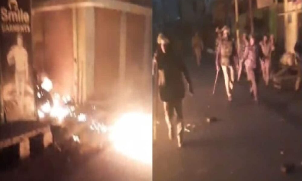 हल्द्वानी में पुलिस कर्मियों पर पेट्रोल बम से हमला, बुलडोजर ऐक्शन पर गंदा वाला रिऐक्शन  VIDEO