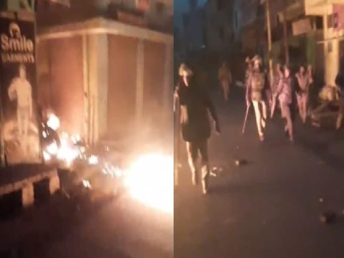हल्द्वानी में पुलिस कर्मियों पर पेट्रोल बम से हमला, बुलडोजर ऐक्शन पर गंदा वाला रिऐक्शन VIDEO हल्द्वानी में पुलिस कर्मियों पर पेट्रोल बम से हमला, बुलडोजर ऐक्शन पर गंदा वाला रिऐक्शन VIDEO
