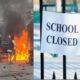 Haldwani violence schools remained closed 10 February UOU University examinations cancelled