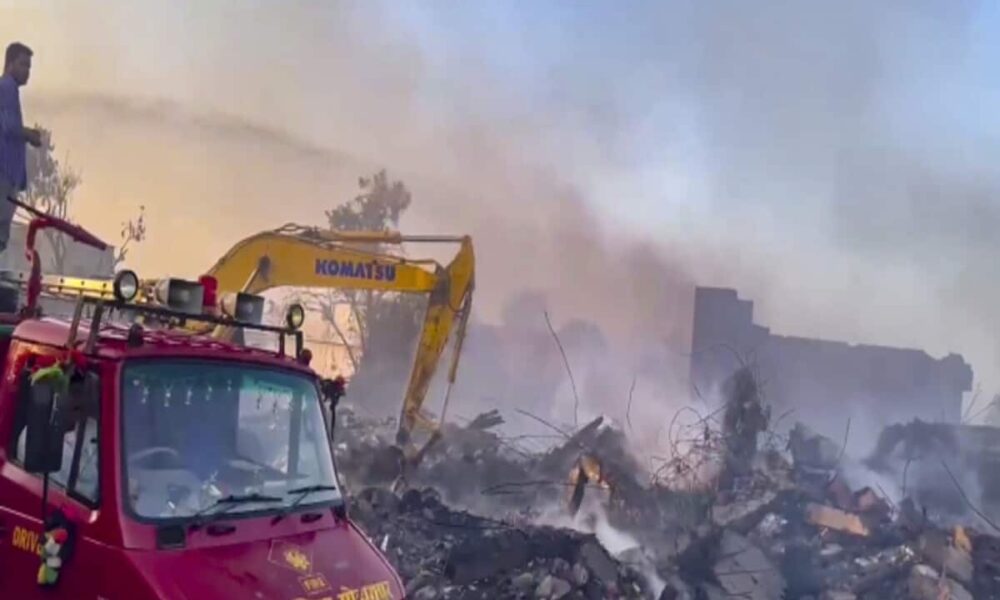 main accused harda factory accident rajesh aggrawal arrested massive explosion firecracker