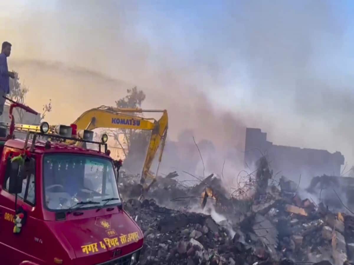 main accused harda factory accident rajesh aggrawal arrested massive explosion firecracker main accused harda factory accident rajesh aggrawal arrested massive explosion firecracker
