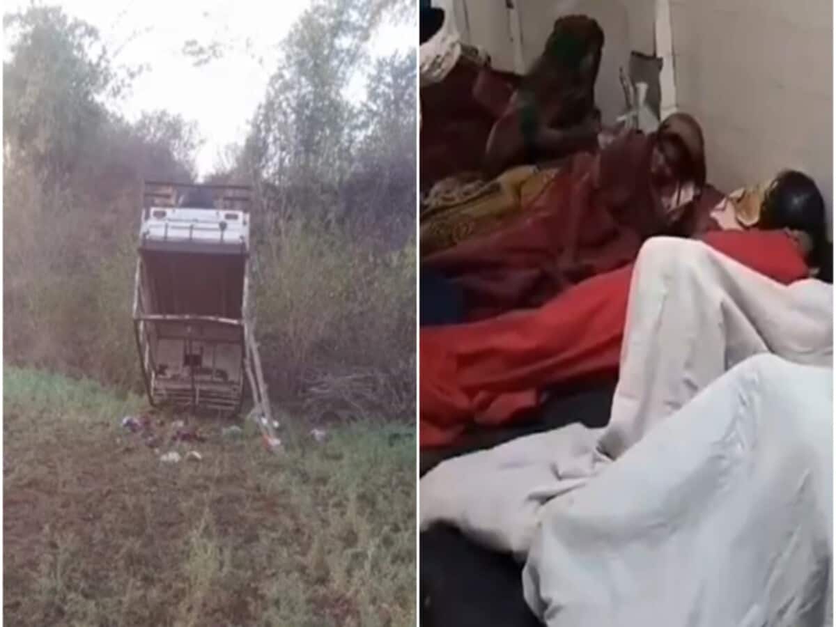 MP के डिंडोरी में भीषण सड़क हादसा, पिकअप वैन पलटी; 14 की मौत, 20 घायल