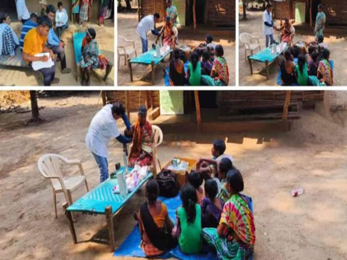 माओवादी हिड़मा के गांव में पहुंचा स्वास्थ्य विभाग का अमला, इलाज कराने पहुंची नक्सली कमांडर की मां माओवादी हिड़मा के गांव में पहुंचा स्वास्थ्य विभाग का अमला, इलाज कराने पहुंची नक्सली कमांडर की मां