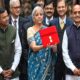 Budget 2024 1 February Latest Update FM nirmala sitharaman sky saree attract – Business News India – कभी लाल, कभी पीली, हर बार बजट-डे पर वित्त मंत्री की साड़ी ने किया अट्रैक्ट, Business News