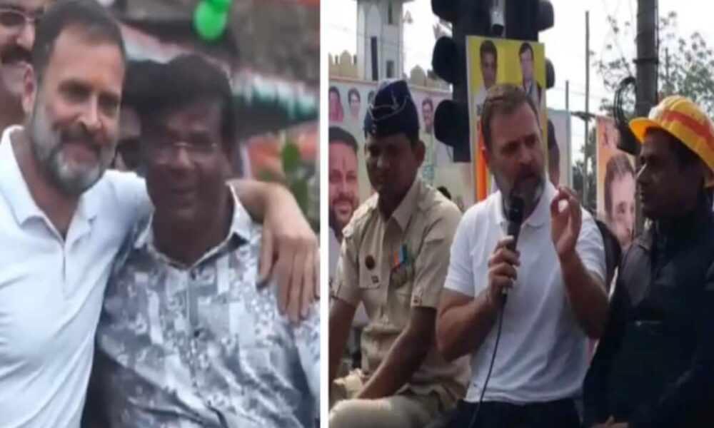 Rahul Gandhi new look during the Bharat Jodo Nyay Yatra in Chhattisgarh