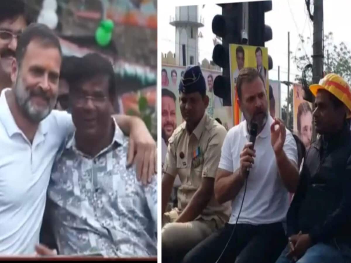 Rahul Gandhi new look during the Bharat Jodo Nyay Yatra in Chhattisgarh Rahul Gandhi new look during the Bharat Jodo Nyay Yatra in Chhattisgarh