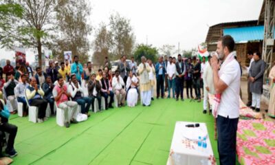 किसानों के आंदोलन में शामिल होने राहुल दिल्ली रवाना, छत्तीसगढ़ में किसानों से लीगल गारंटी का वादा