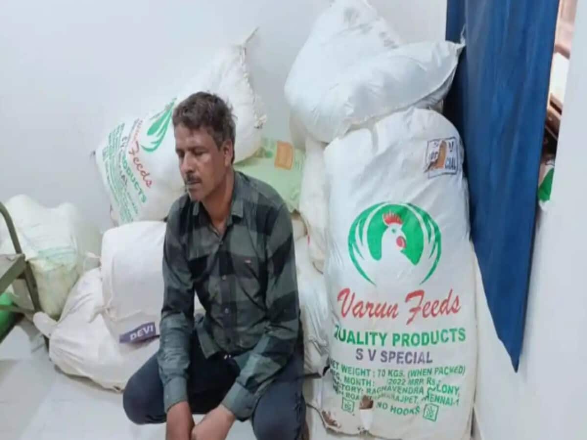 The accused was planted with marijuana worth Rs 5 crore SP Pallav conducted a class the connection was from UP The accused was planted with marijuana worth Rs 5 crore SP Pallav conducted a class the connection was from UP