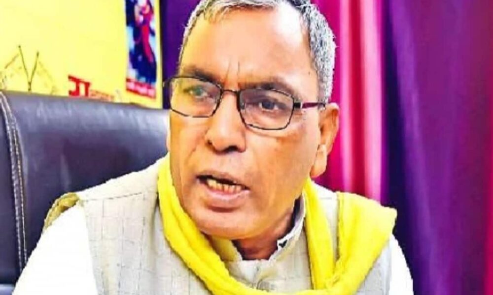 omprakash rajbhar controversial statement allegation on sp in santkabirnagar nandini rajbhar murder