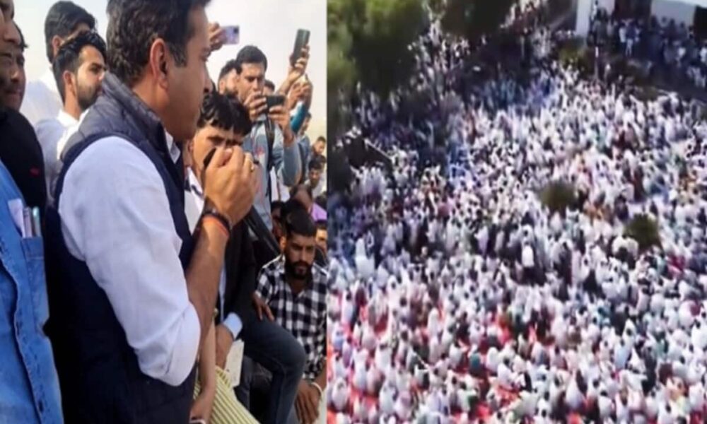 टिकट कटने के बाद भाजपा सांसद बागी, भीड़ जुटाकर कर दिया खुला ऐलान