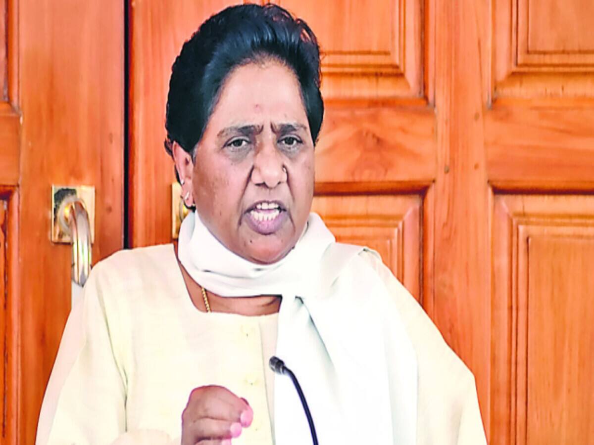 mayawati s tweet bsp s decision to contest lok sabha elections 2024 alone in up is firm mayawati s tweet bsp s decision to contest lok sabha elections 2024 alone in up is firm