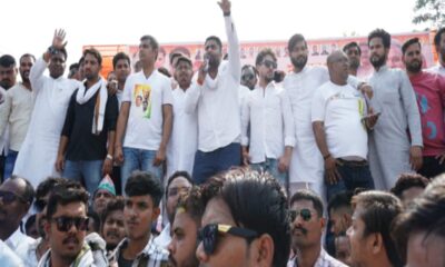 सत्ता जाने के तीन महीने बाद बेरोजगारी के मुद्दे पर युवा कांग्रेस का सीएम हाउस घेराव, मोदी की गारंटी को बताया झूठा