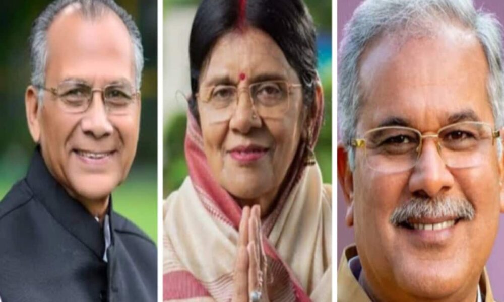 भूपेश बघेल राजनांदगांव से तो कोरबा से ज्योत्सना महंत, छत्तीसगढ़ की लोकसभा सीट के प्रत्याशियों के नाम का हुआ ऐलान