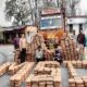 महाराष्ट्र जा रहा था 8 करोड़ गांजा, छत्तीसगढ़ पुलिस ने रोका ट्रक तो उड़ गए होश