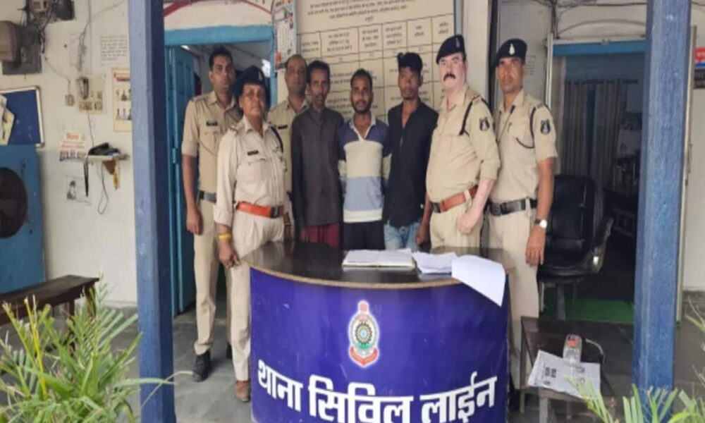 पहले घर में चोरी फिर युवती का रेप, दुष्कर्म के बाद पीड़िता की अंगूठी ले गया चोर,180 कैमरे खंगालने के बाद पकड़े गए तीन आरोपी