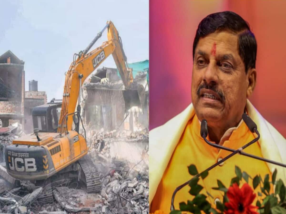 आपसी विवाद में बुजर्ग की हत्या, आरोपियों के घर पर चला मोहन सरकार का बुलडोजर आपसी विवाद में बुजर्ग की हत्या, आरोपियों के घर पर चला मोहन सरकार का बुलडोजर